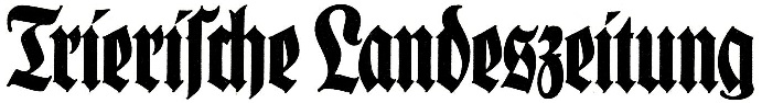 Trierische Landeszeitung_Titel
