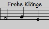 Frohe Klnge