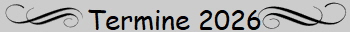 Termine 2026